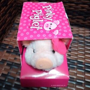 Walking Toy Pig Plush Pinky Piglet Bow Girl Toy Bacon Bits Animated Sounds Oinks